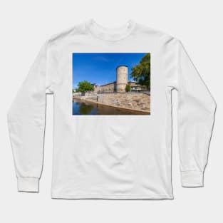 Germany; Lower Saxony; Hanover; leash shore; Tower; Beguine Tower; rope Long Sleeve T-Shirt